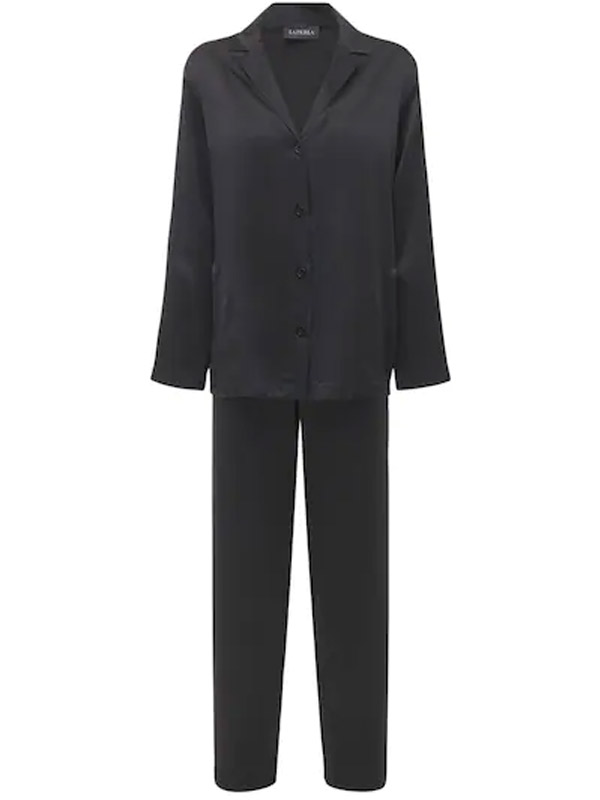 La Perla Silk Satin Pajama Shirt & Pants